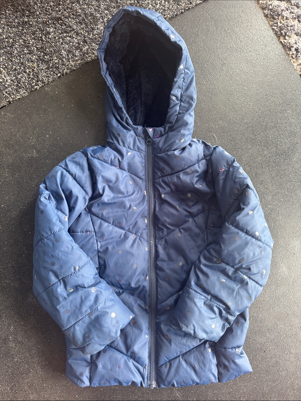 Swiss Tech Girl’s Hooded Puffer Jacket